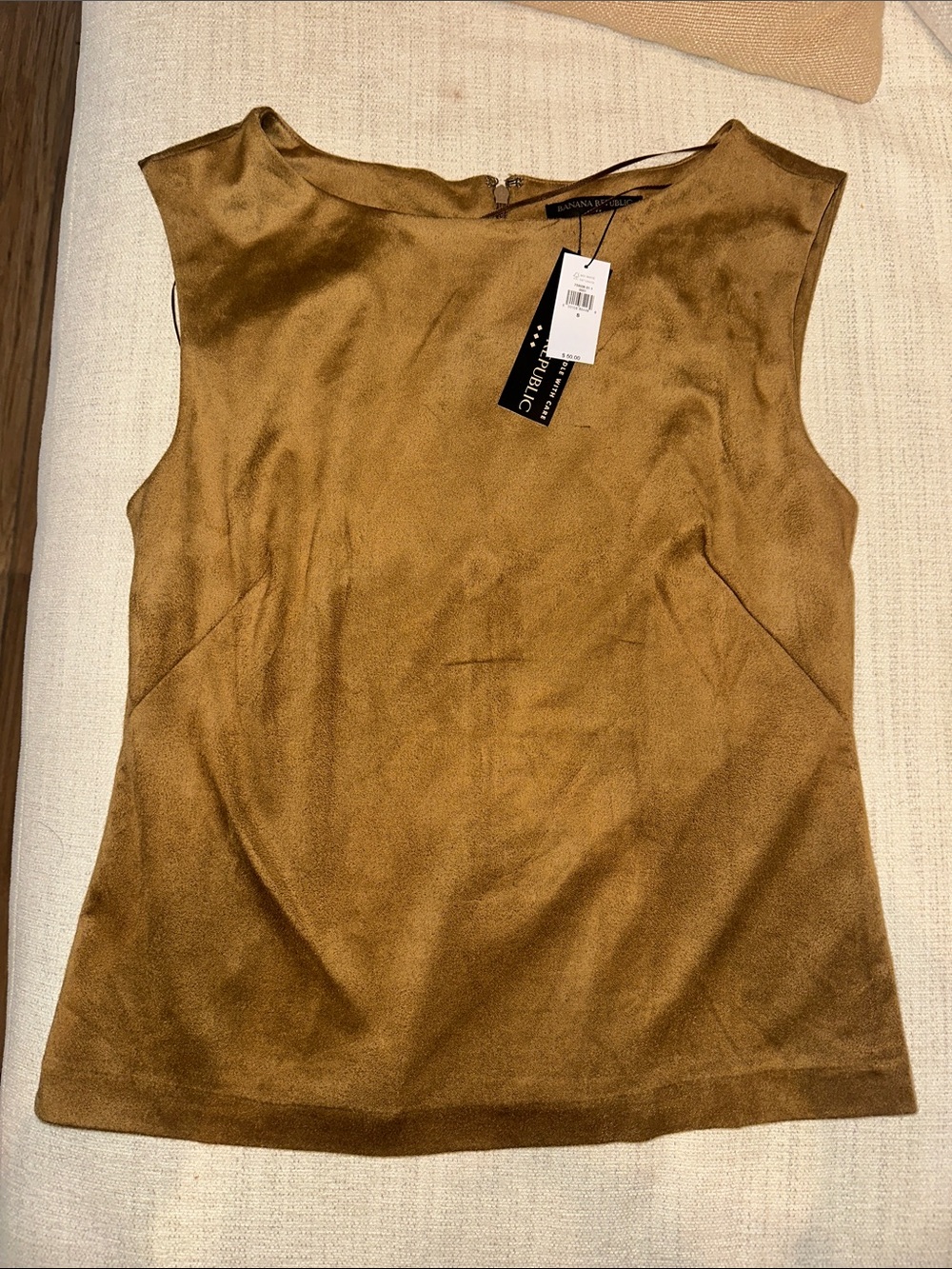 NWT Suede Banana Republic top